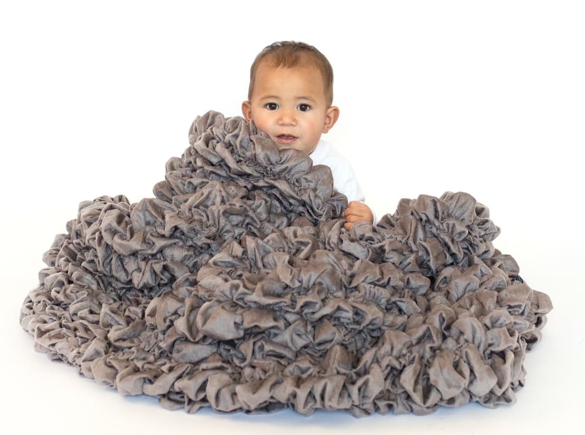 Nurture Luxury Handmade Crib Throw