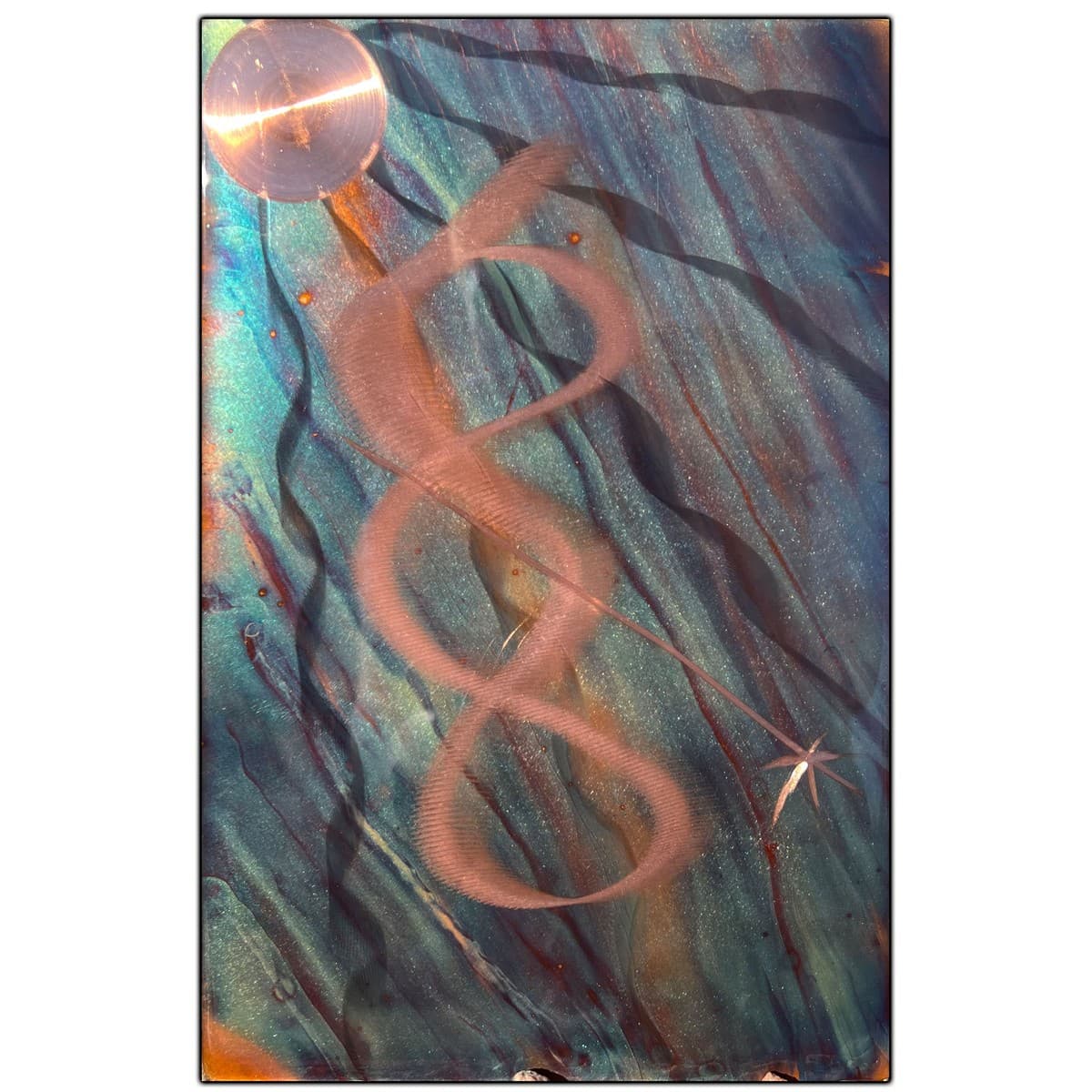 Star Bright copper art