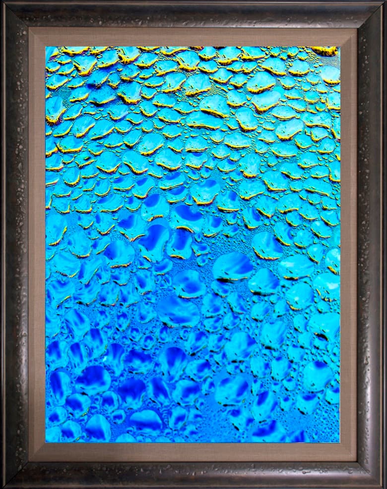 Ramen Blue Framed